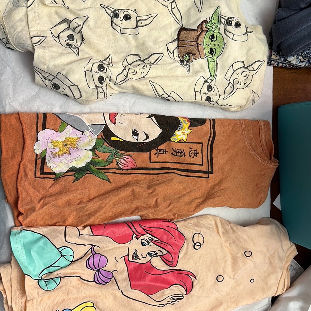 Cropped Disney Graphic Tees